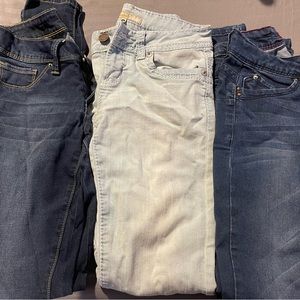 3 pairs of “YMI WannaBettaButt?” jeans
